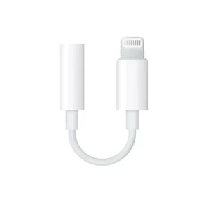 Apple Lightning to 3.5mm Headphone Jack Adapter, White, MMX62ZM/A