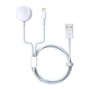 2-in-1 Apple Watch & iPhone Magnetic Lightning Charger Cable