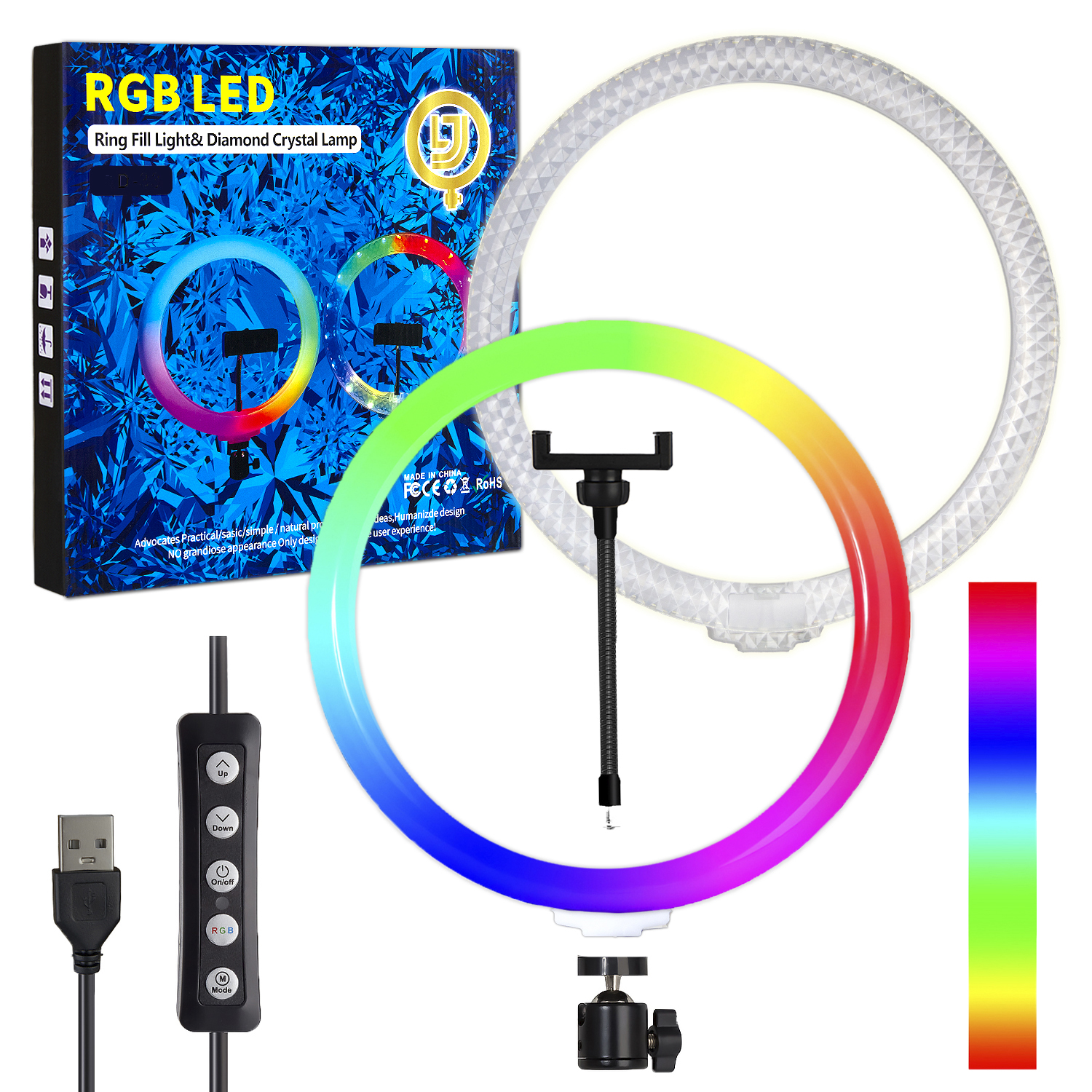 ring light 18 inch LED touch Ring Light with Stand - AliExpress
