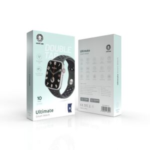 Green Lion Ultimate Smart Watch Double Tap - Silver