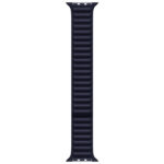Fin Wooven Watch Band Double-Sided Magnetic Watch Strap for Apple Watch 42/44/45/49 - Black
