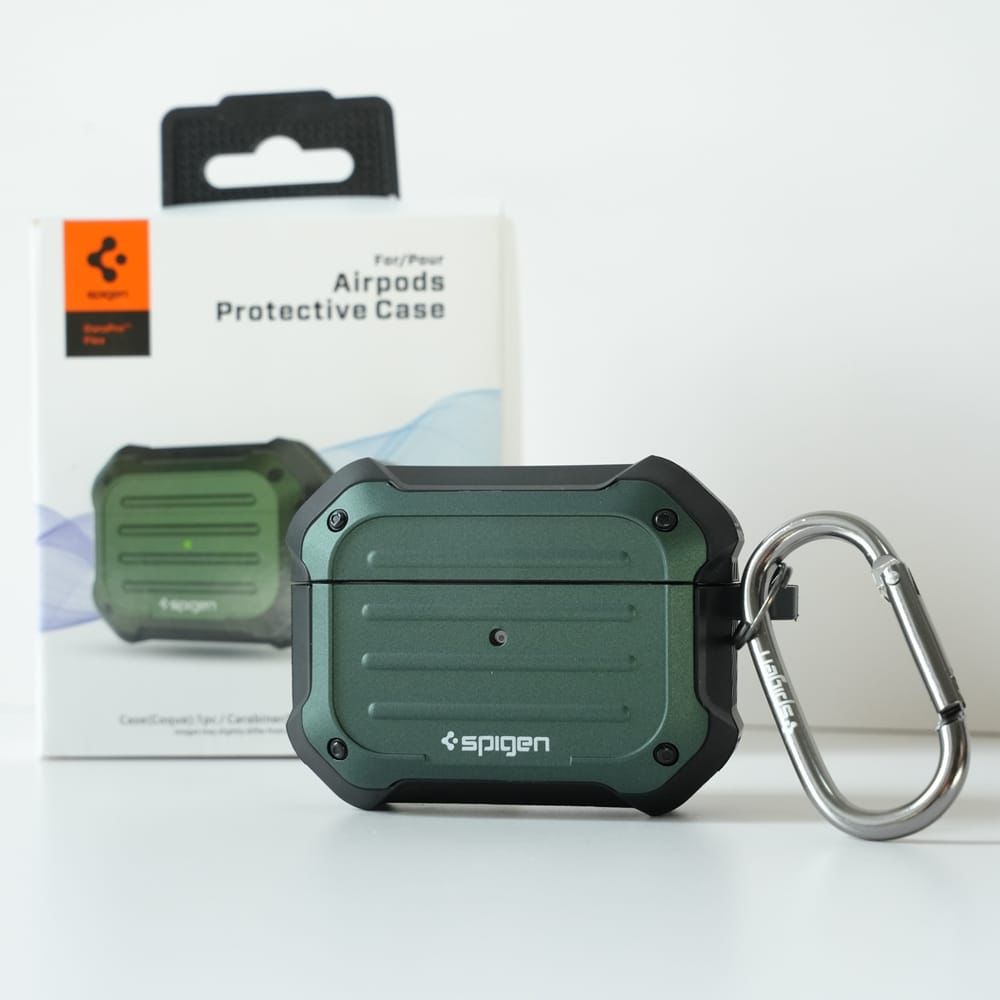 Spigen Protective Case for Airpods Pro 2 – Green - GATES Services
