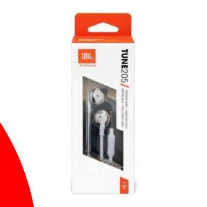 JBL Tune 205 Wired Earphone – White