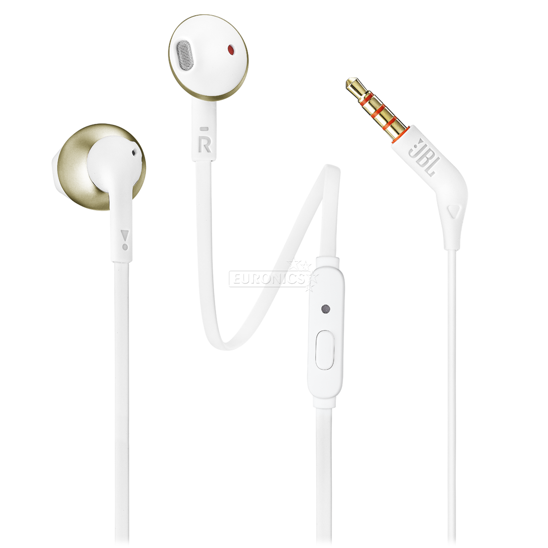 JBL Tune 205 Wired Earphone – White - Image 2