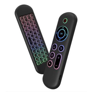 PORODO Air Mouse Remote + Mini Keyboard
