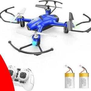 Wipkviey T16 Drone for Kids - Blue