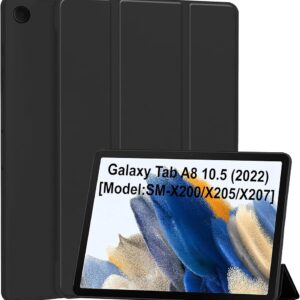 Samsung Tab A8 Flip Case – Black