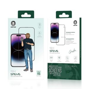 GREEN LION 9H STEVE HD Glass Protector - iPhone 15 Pro
