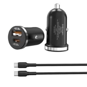 MOXOM Dual Car Charger 30W PD MX-VC33 - Type-C Type-C Cable