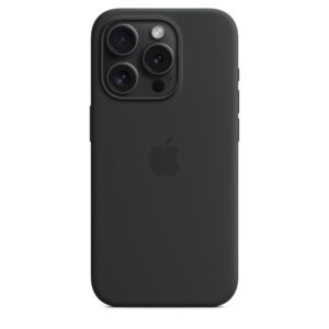 iPhone 15 Pro Silicone Case MagSafe - Black