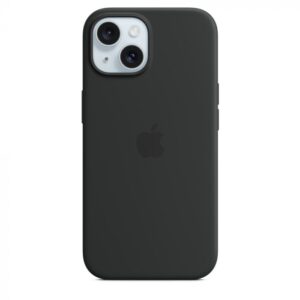 iPhone 15 Silicone Case MagSafe - Black