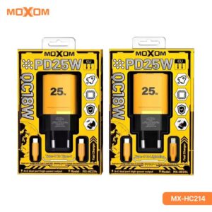 Moxom PD25W Fast Charger Type-C to Lightning MX-HC214