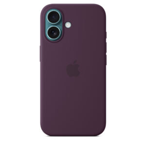 iPhone 16 Silicone Case MagSafe - Plum