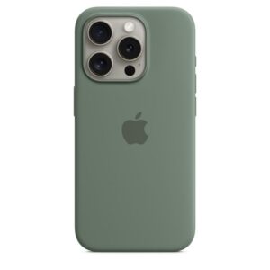 iPhone 15 Pro Silicone Case MagSafe - Cypress