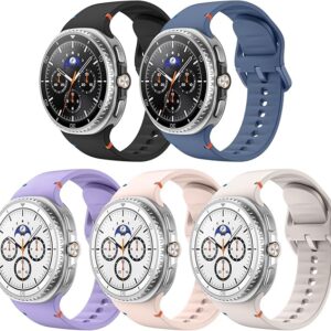Silicone Watch Band Compatible with Samsung Watch 8
