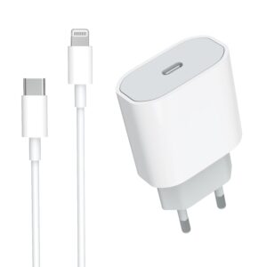 USB-C Power Adapter 25W with USB-C to Lightning Cable