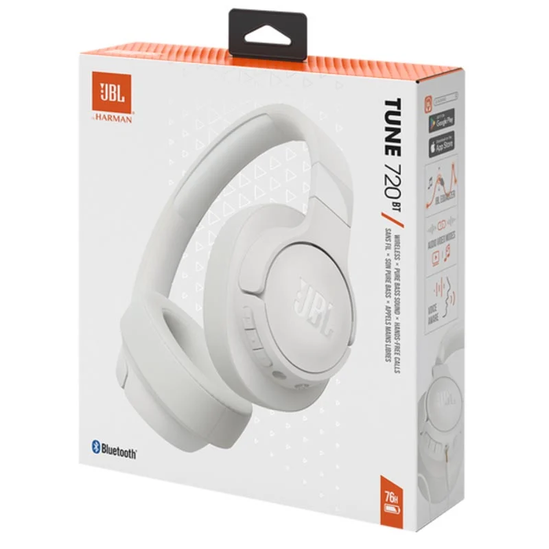 JBL Tune 720BT - White