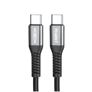 MOXOM MX-CB235 Nylon Woven Data Cable 60W PD (Type C) Super Fast Charging