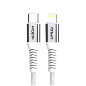 MOXOM MX-CB235 Nylon Woven Data Cable 60W PD (Type C) Super Fast Charging