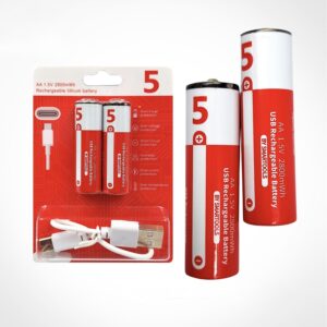 USB-C Rechargeable Battery (2 Pack) - AA