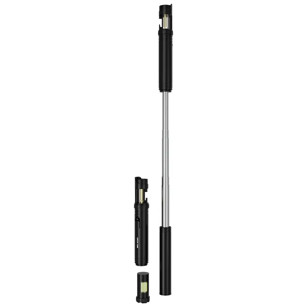 Green Lion Jet Lighter X LED Torch & Flame Lighter - Black