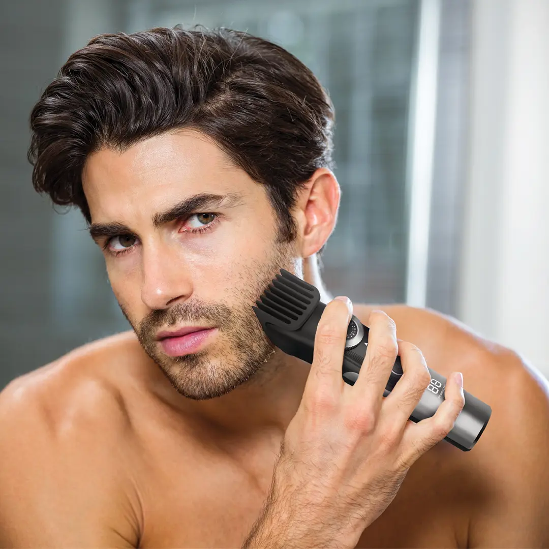 Green Lion Trim Gen''70 Body Hair Trimmer - Black