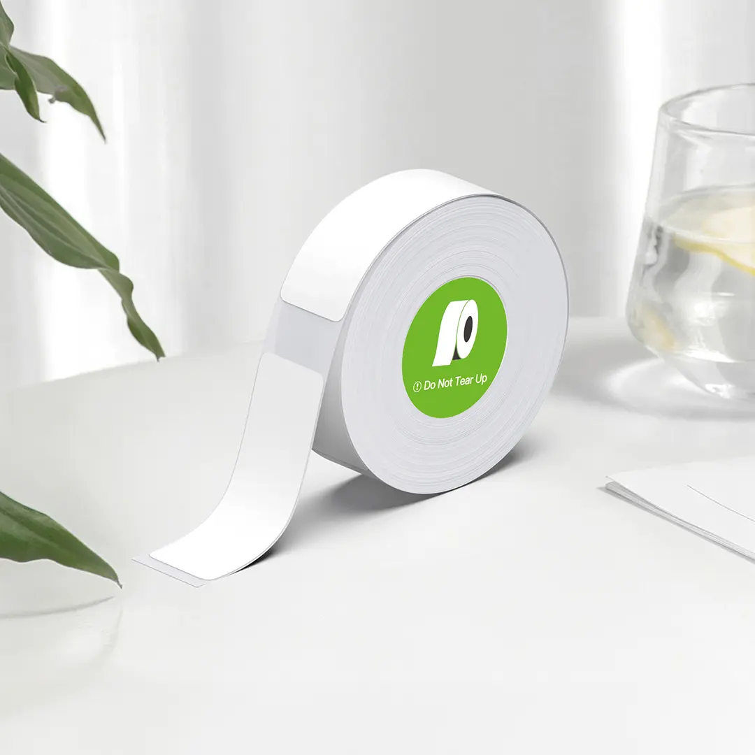 Green Lion Label Maker Tape for Thermal Printer - White